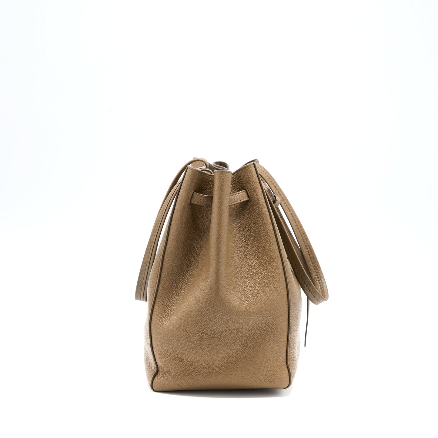 Celine Small Cabas Phantom Calfskin Taupe