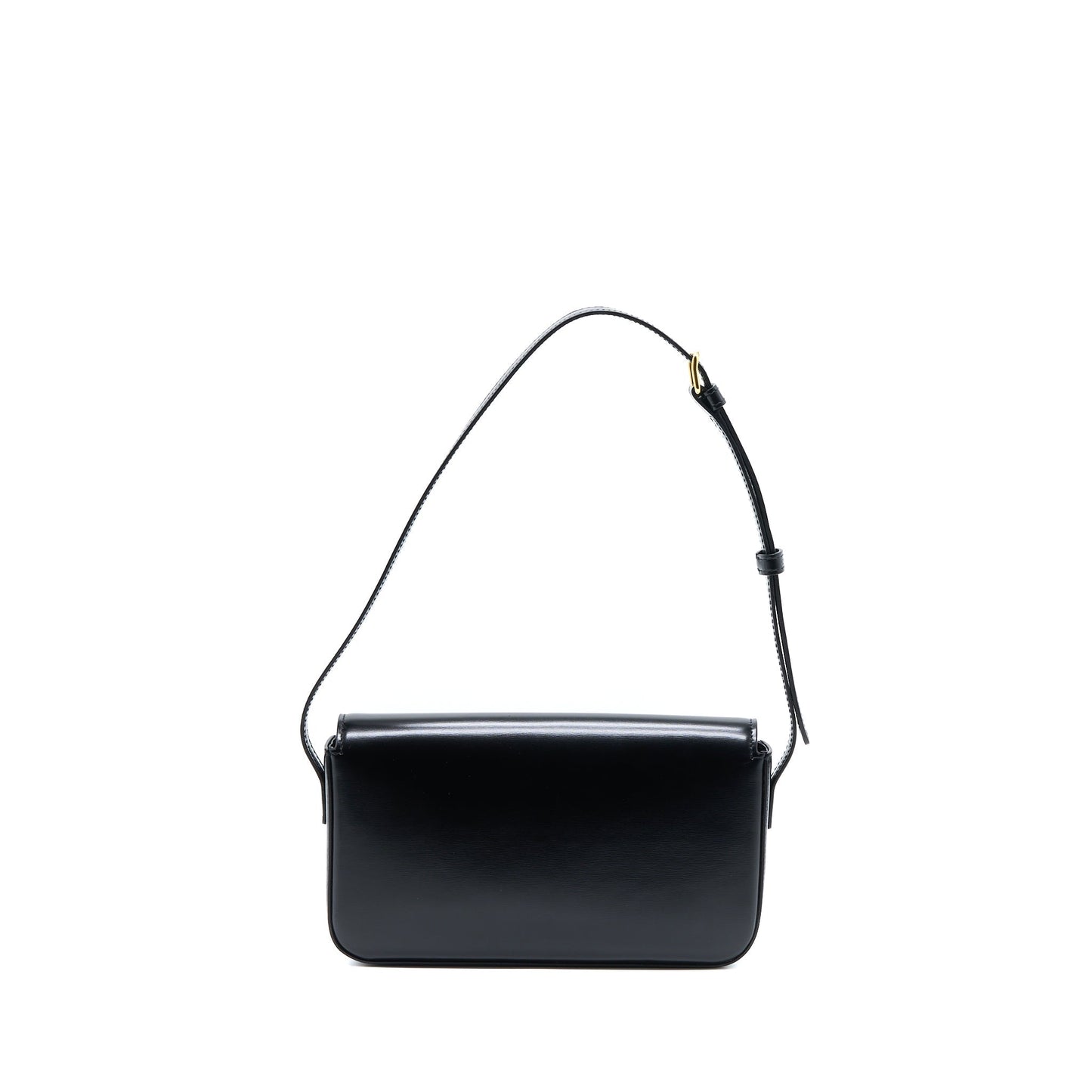 Celine Triomphe Mini Purse Calfskin Black