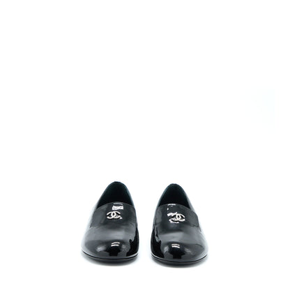 Chanel Size 35.5 Loafer with Pearl/Patent Black SHW