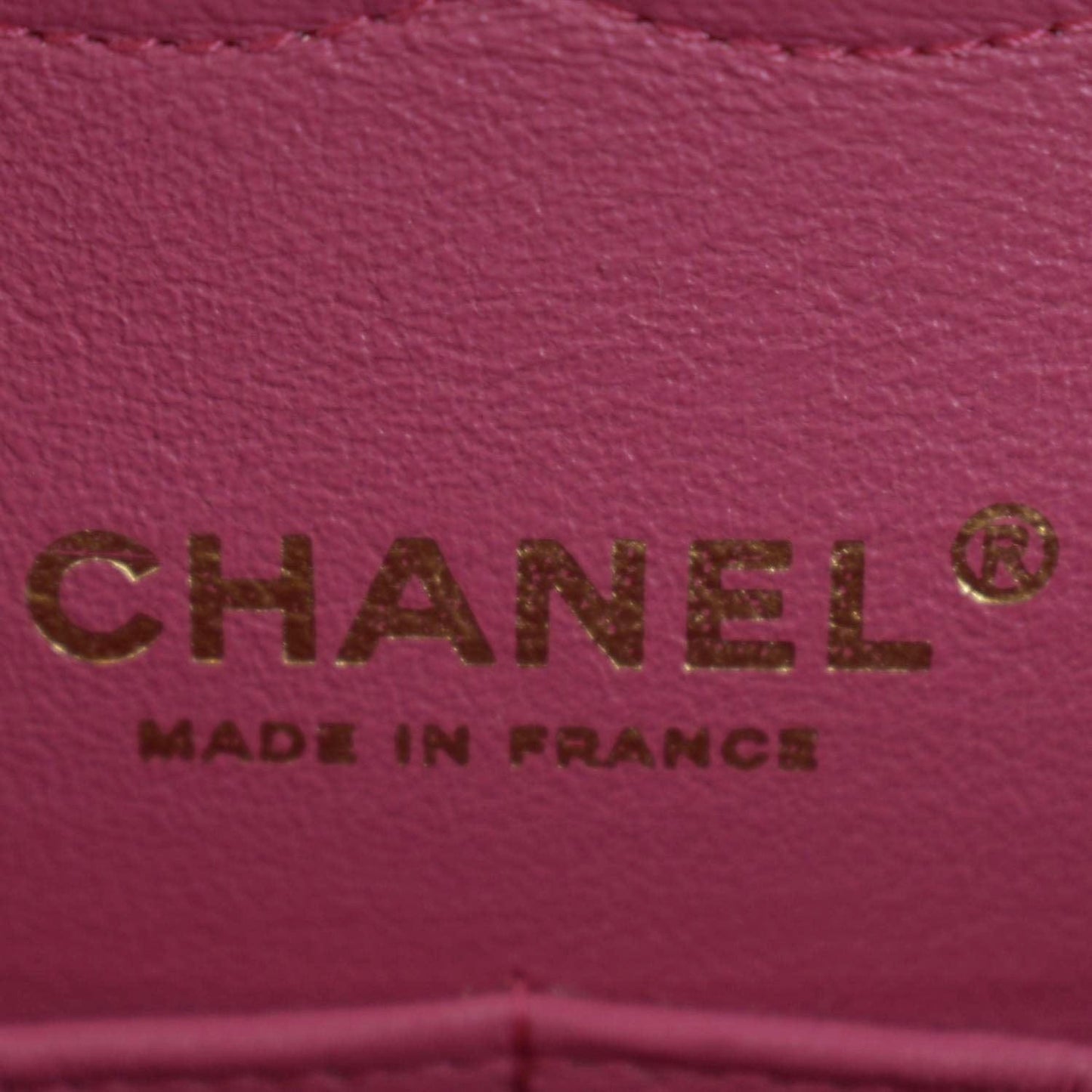 CHANEL Classic Medium Double Flap Quilted Lambskin Leather Shoulder Bag Pink