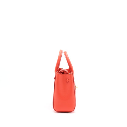 Chanel Neo Executive mini Tote Calfskin Red GHW