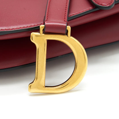 Dior Mini Dior Saddle Purse Red
