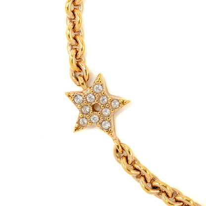 Dior and Stars Bracelet Crystal Gold Tone