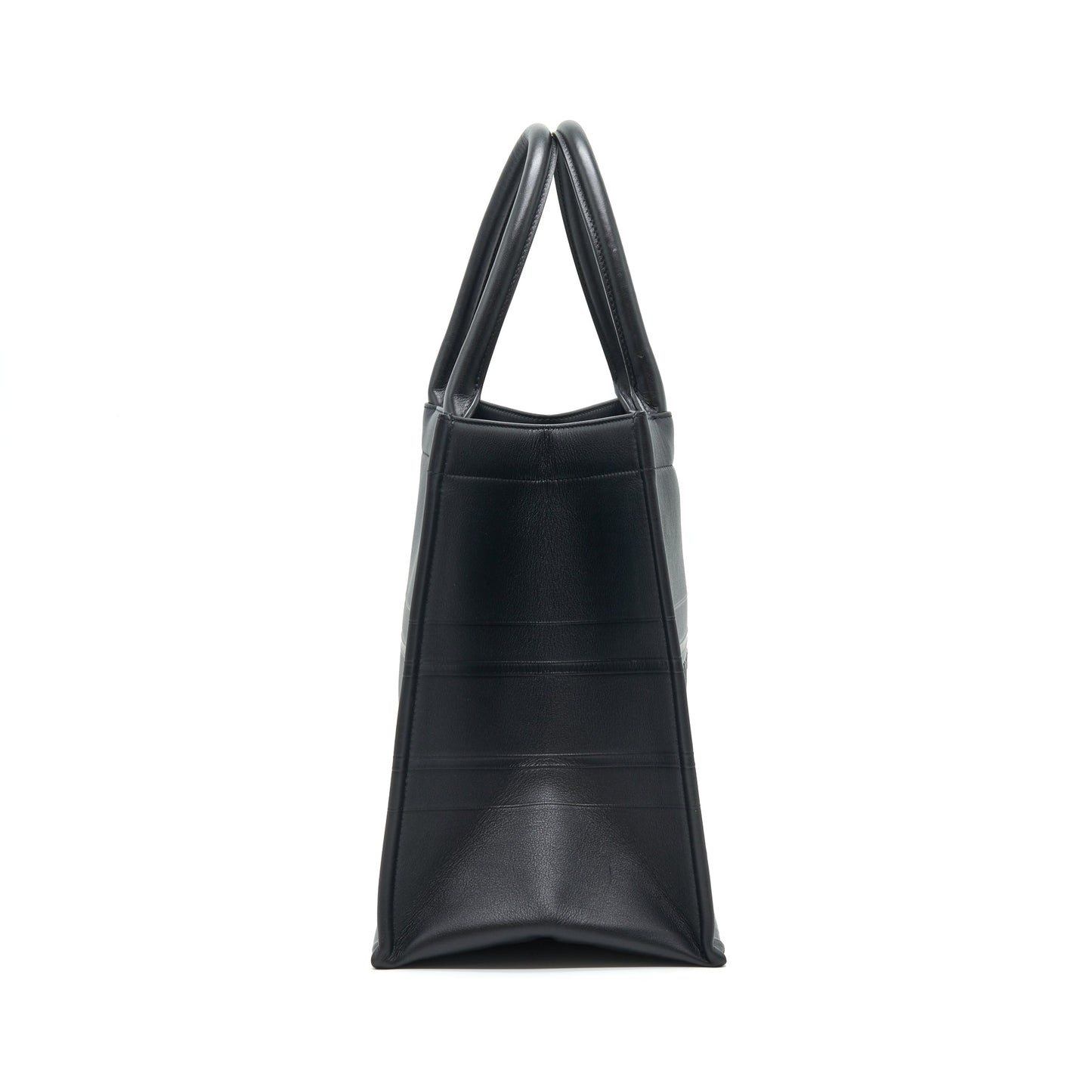 Dior Small Leather Book Tote SO black