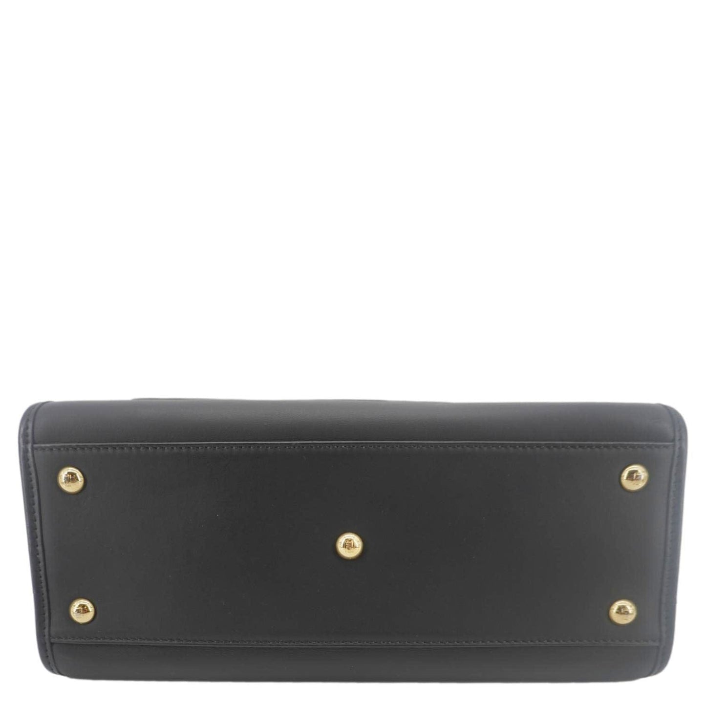 FENDI Runaway Logo Nappa Leather Shoulder Bag Tricolor