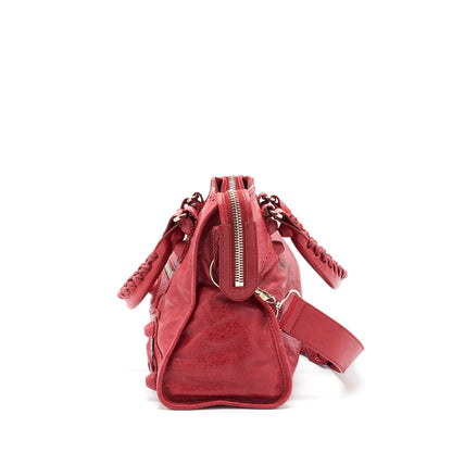Balenciaga Giant City Purse Red