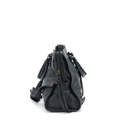 Balenciaga Classic City Purse black with ruthenium hardware