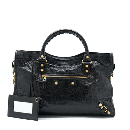 Balenciaga Classic City Purse Aged Calfskin