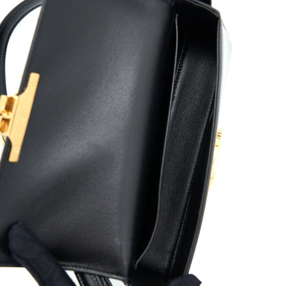 Celine Triomphe Mini Purse Calfskin Black