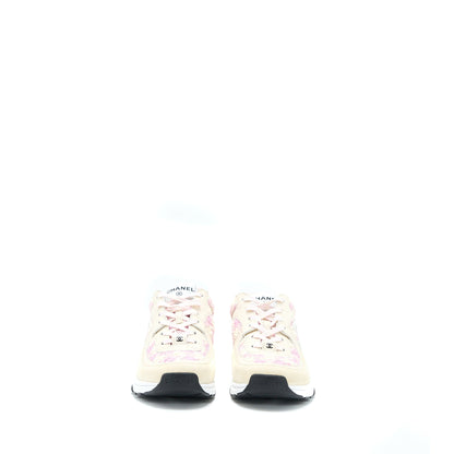 Chanel Size 37.5 Trainers Tweed/Suede/Calfskin Multicolour