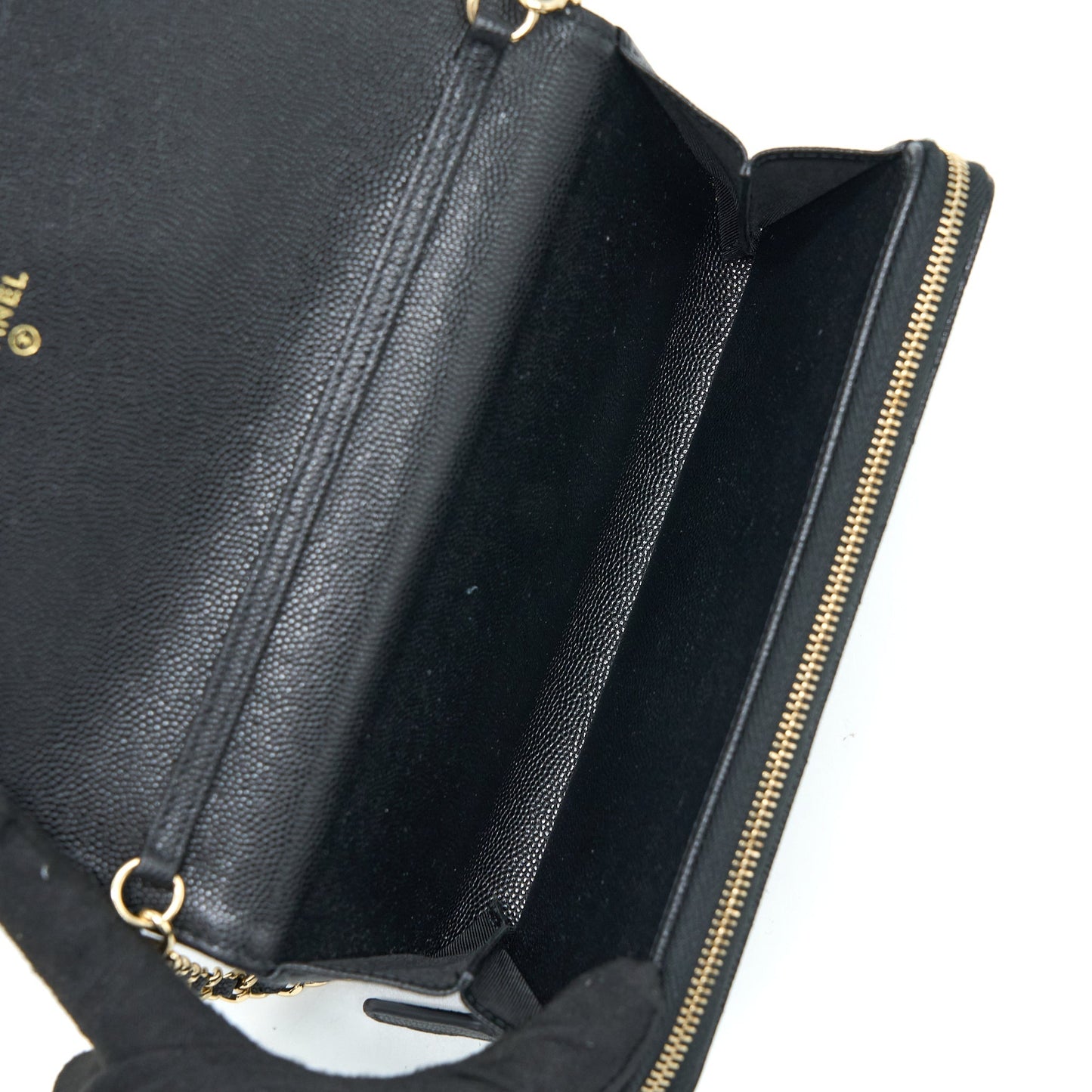 Chanel 3 in 1 Wallet on Chain Caviar Black LGHW