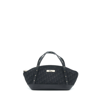 Dior Vintage Mini Purse Oblique Canvas Black