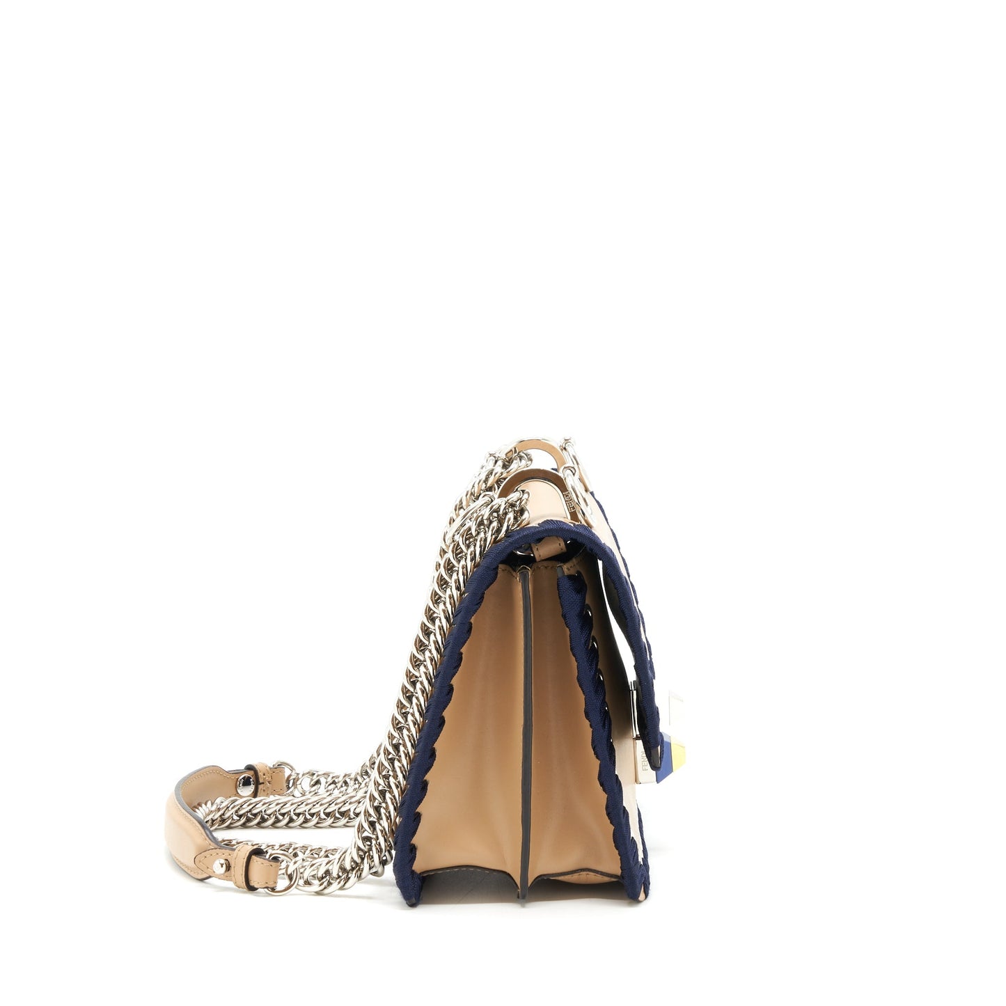 Fendi Kan i Dark beige / Navy with