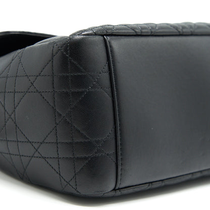 Dior Miss Dior Medium Flap Bag Black SHW