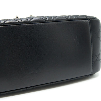 Dior Miss Dior Medium Flap Bag Black SHW