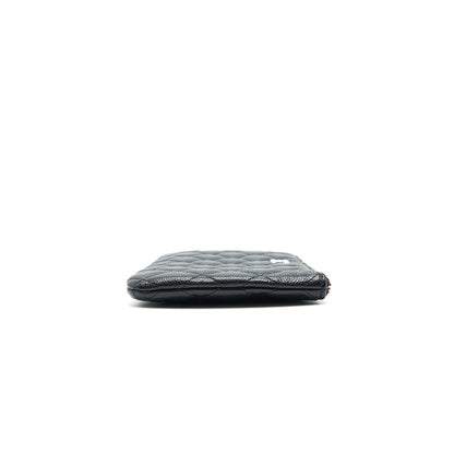 Chanel Coin Pouch Caviar Leather Black