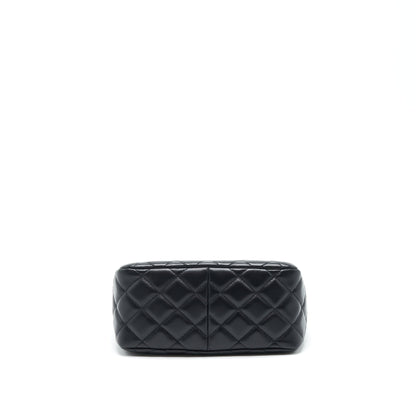 Chanel 22S Pearl Crush Hobo Bag Lambskin Black GHW