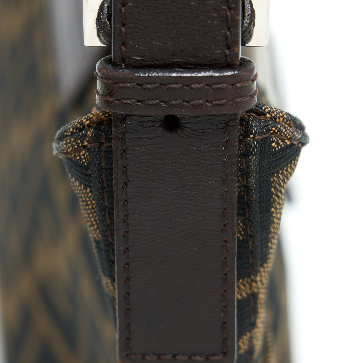 Fendi Vintage Zucca Mini Purse Canvas