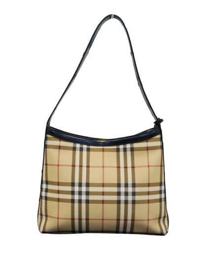 BURBERRY Nova Check Multi Color Tote Shoulder Bag