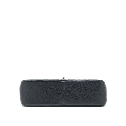 Chanel Jumbo Classic Flap Bag Caviar Black SHW
