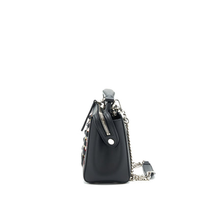 Fendi Dotcom Mini Purse Black with Stitch Details