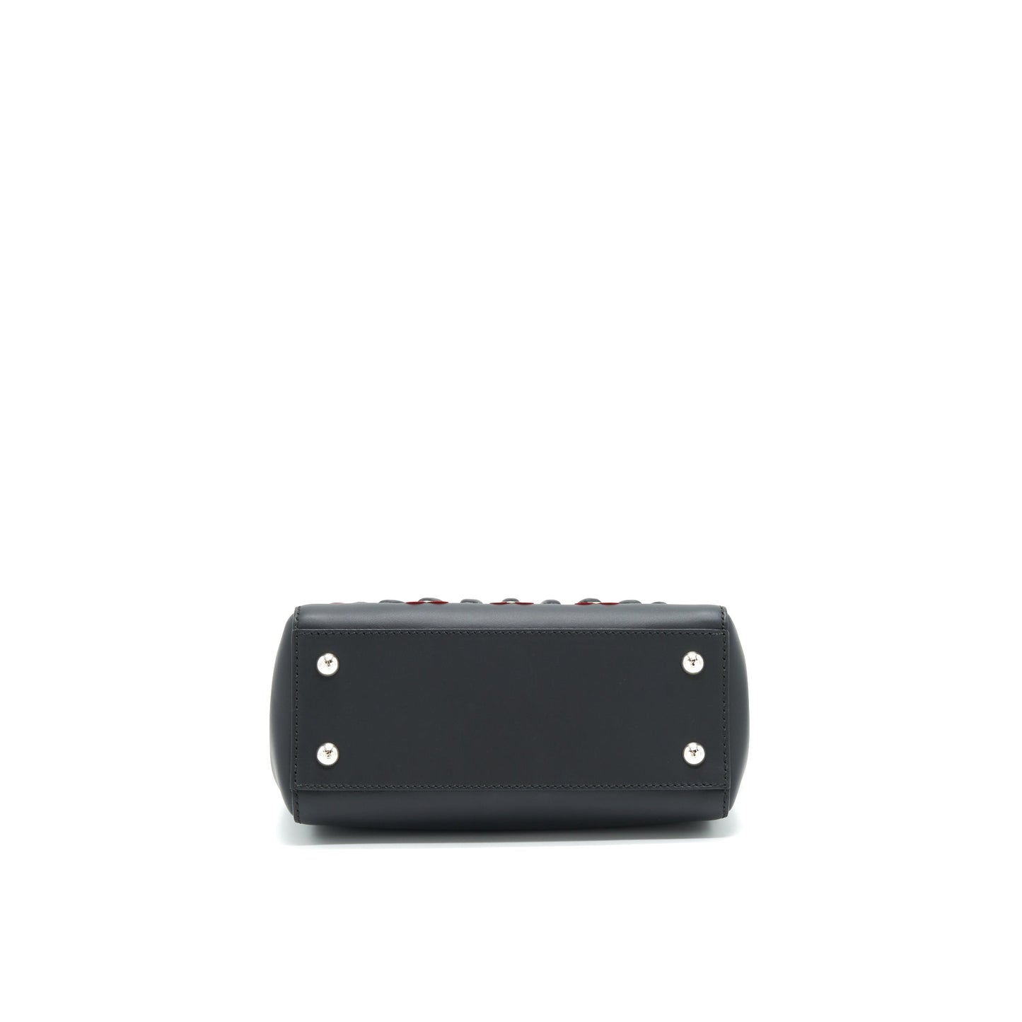Fendi Dotcom Mini Purse Black with Stitch Details