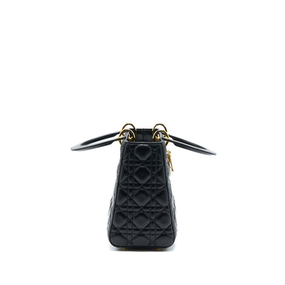 Dior Medium Lady Dior Lambskin Black
