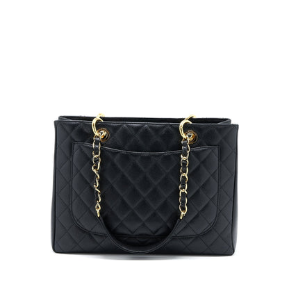Chanel Grand Shopping Tote Bag Caviar Black GHW