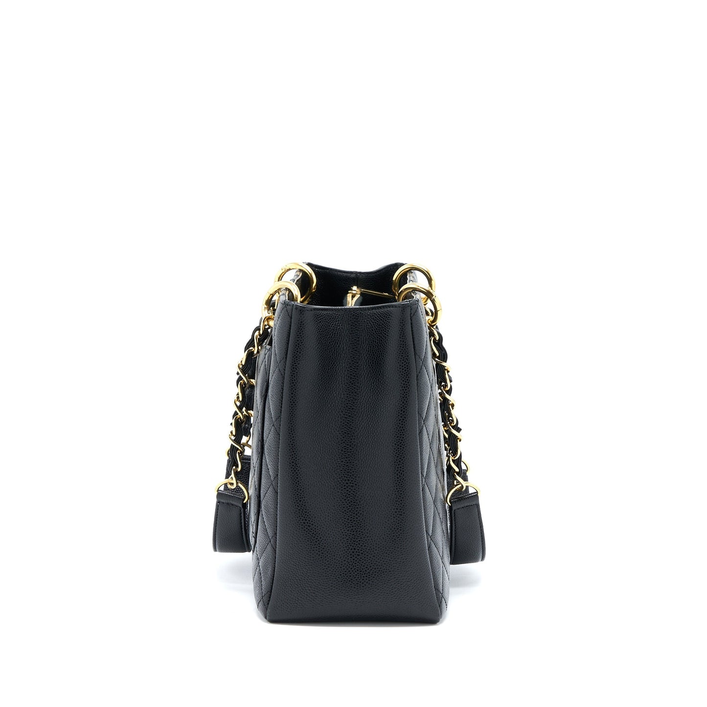 Chanel Grand Shopping Tote Bag Caviar Black GHW