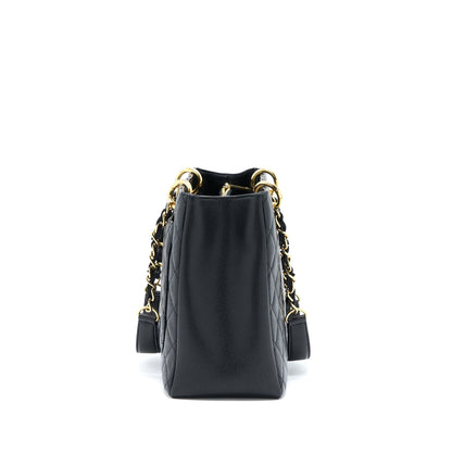 Chanel Grand Shopping Tote Bag Caviar Black GHW
