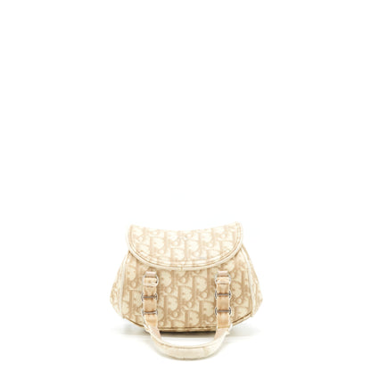 Dior Vintage Mini Handle Purse Oblique Velvet
