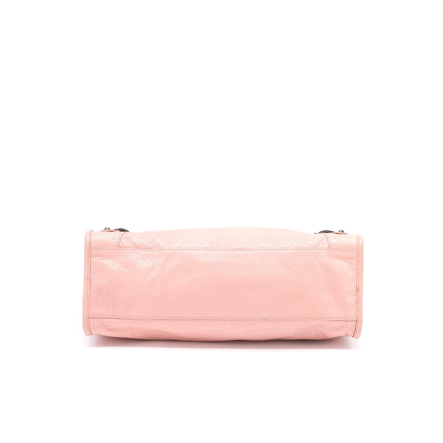 Balenciaga Classic City Purse Leather Pink Black Hardware
