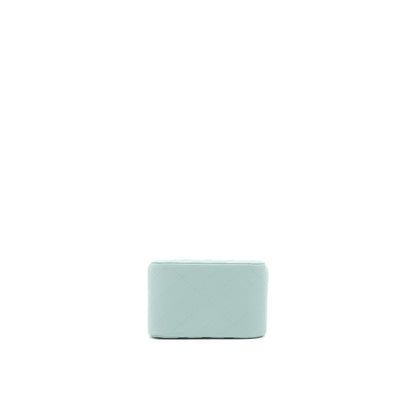 Chanel 23C Mini Bucket Caviar Light Grey LGHW (Microchip)