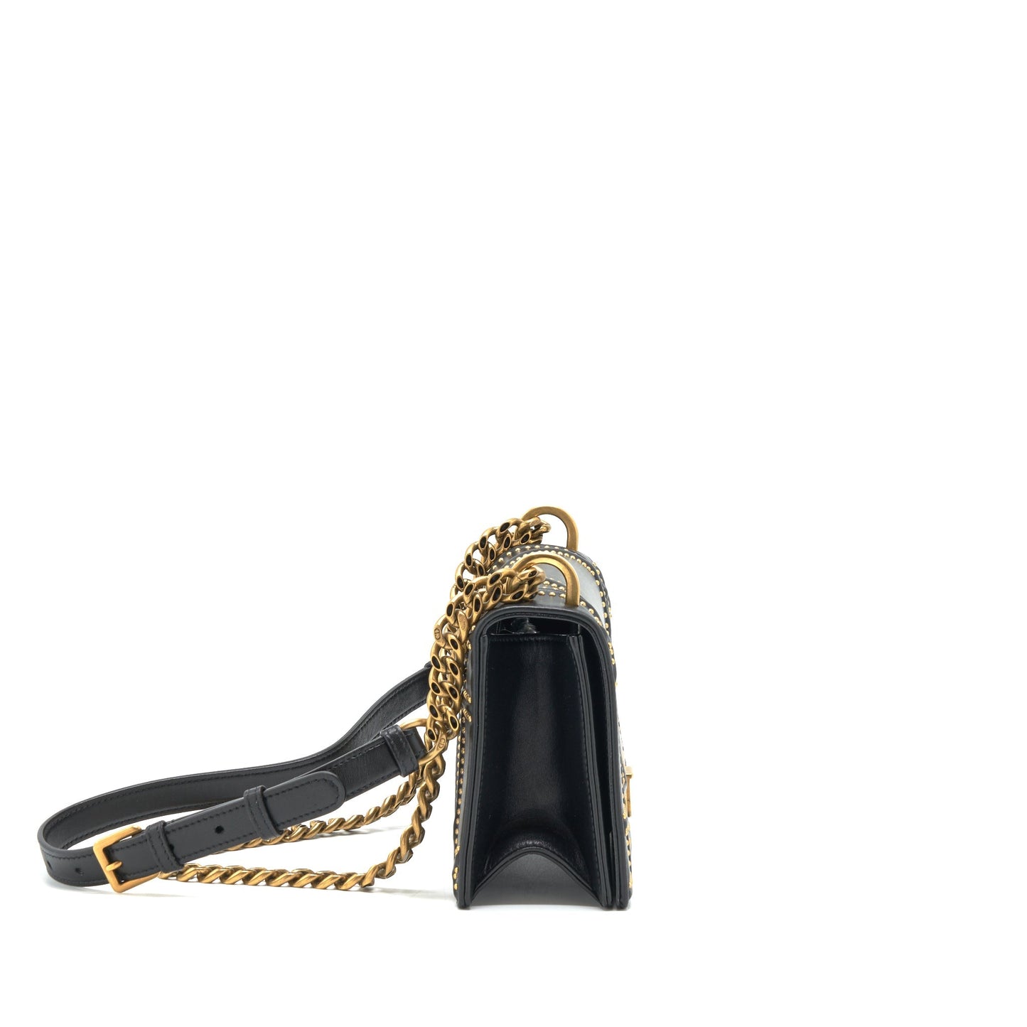 Dior Small Studded Diorama Black