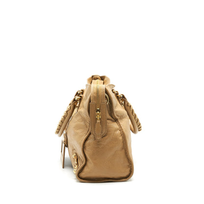 BALENCIAGA GIANT Purse BEIGE