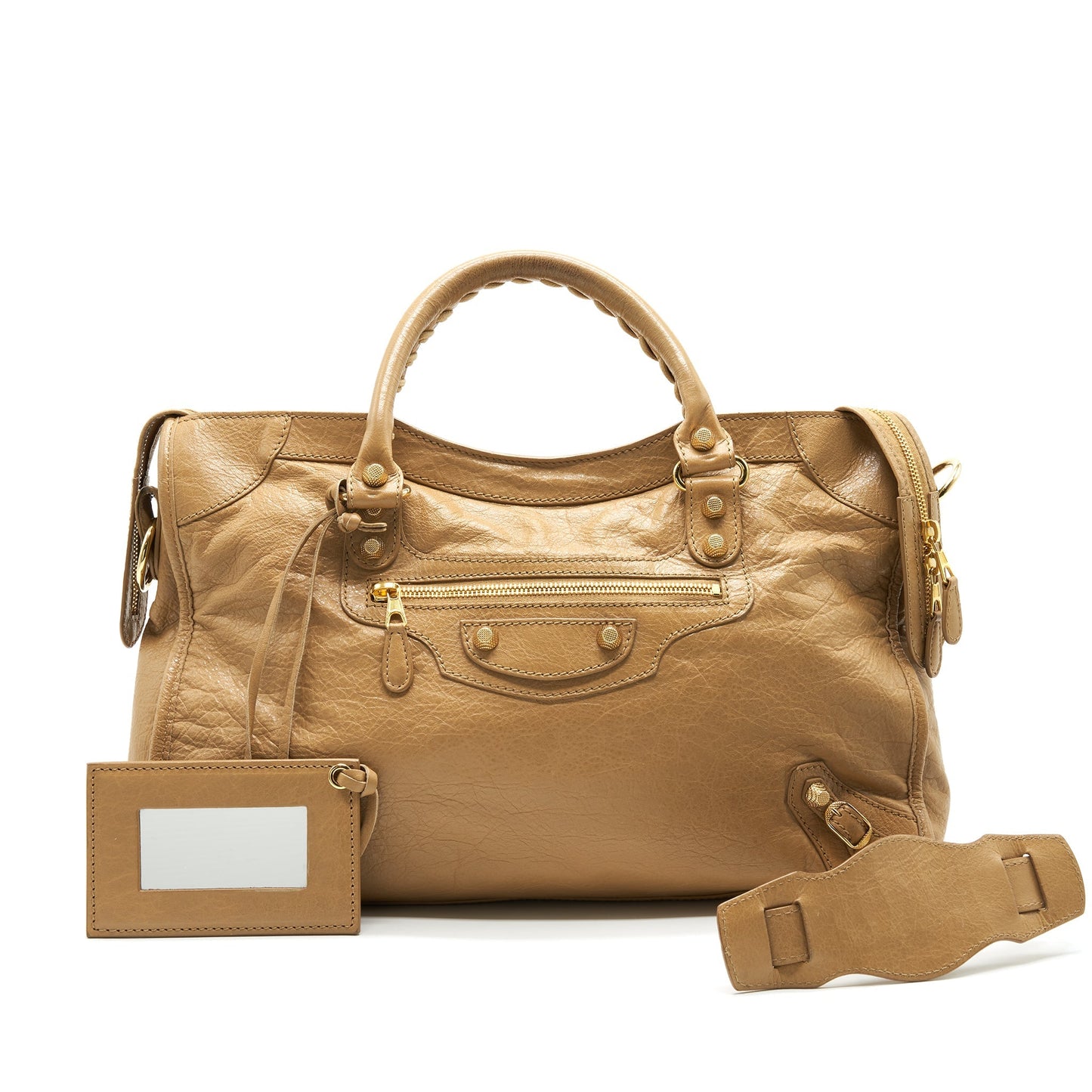 BALENCIAGA GIANT Purse BEIGE