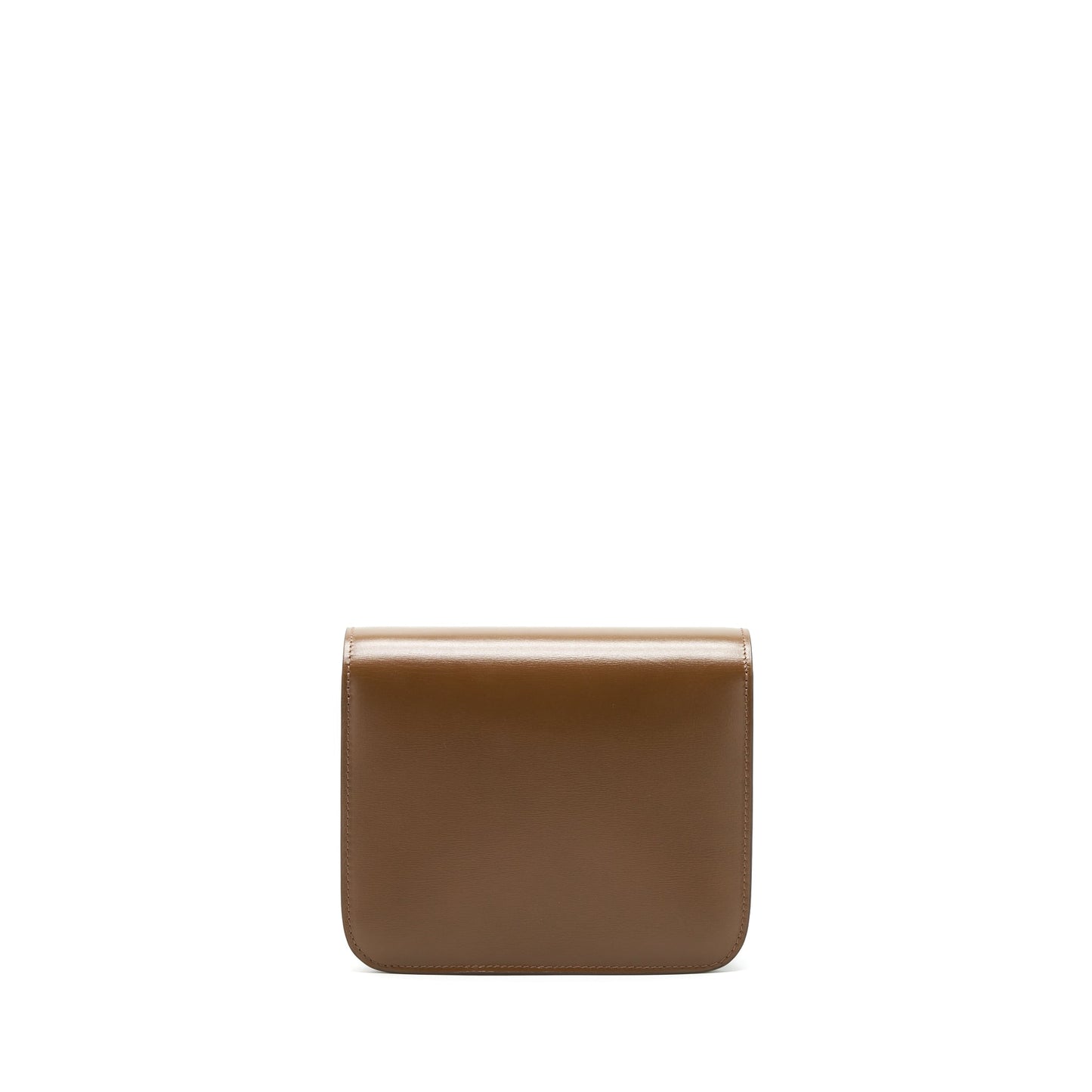 Celine Teen Classic Box Purse Calfskin camel