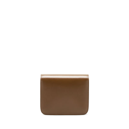 Celine Teen Classic Box Purse Calfskin camel