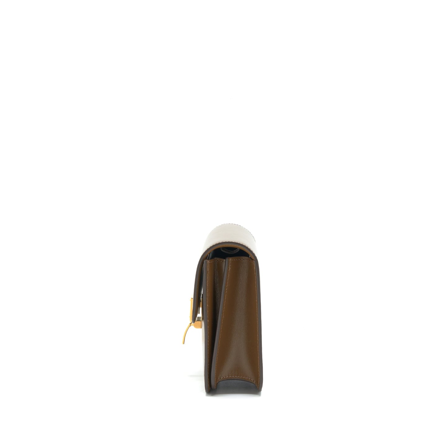 Celine Teen Classic Box Purse Calfskin camel