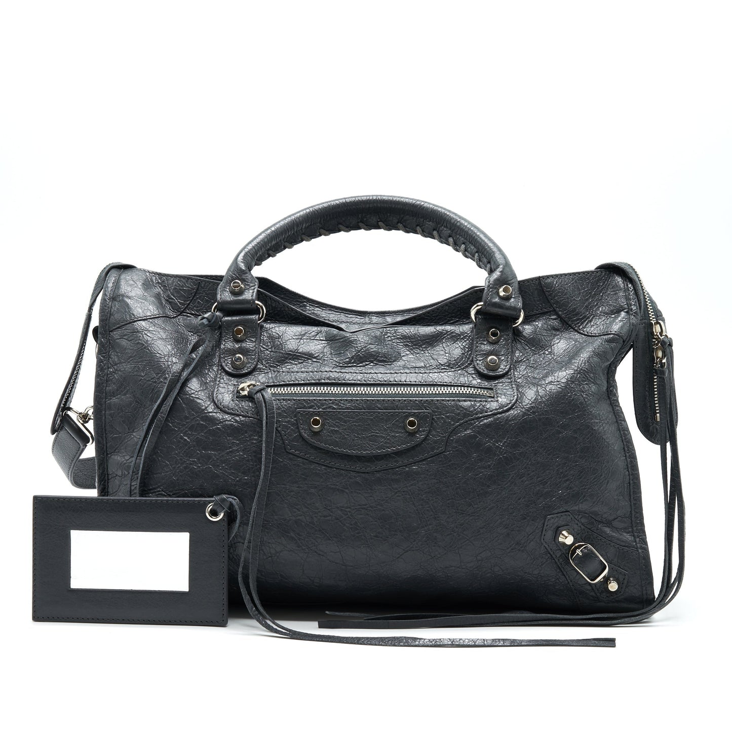 Balenciaga Medium Giant City Purse Grey with