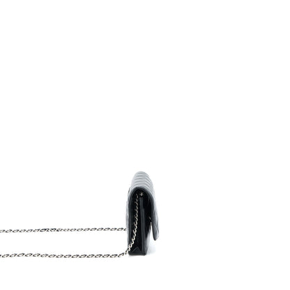 Chanel Classic Wallet on Chain Caviar Black SHW (Microchip)