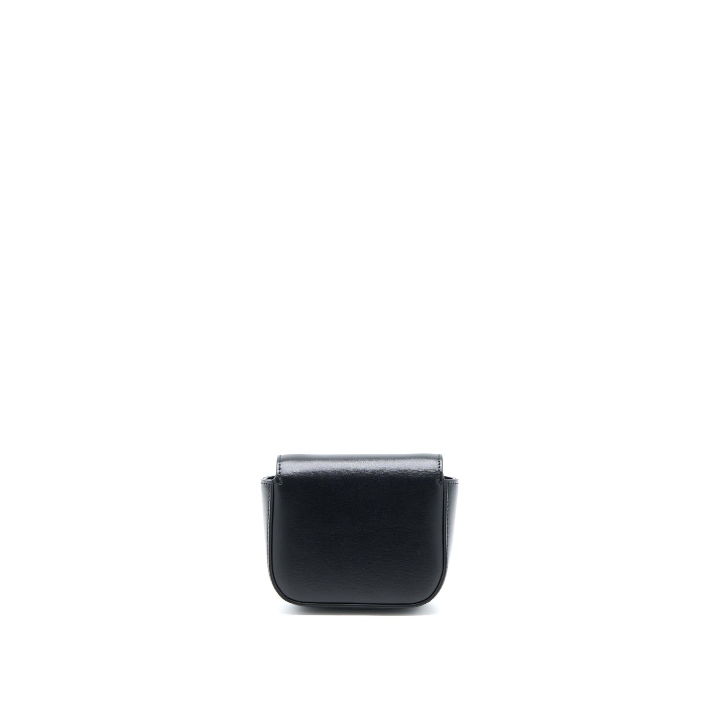 Celine Mini Triomphe in Shiny Calfskin Black