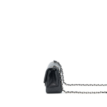 Chanel Classic Mini Square Flap Bag Caviar Black SHW
