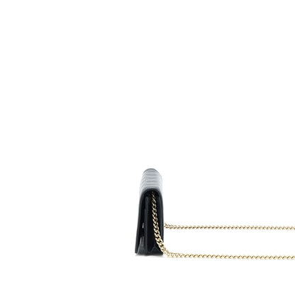 Chanel Boy Wallet On Chain Caviar Black LGHW