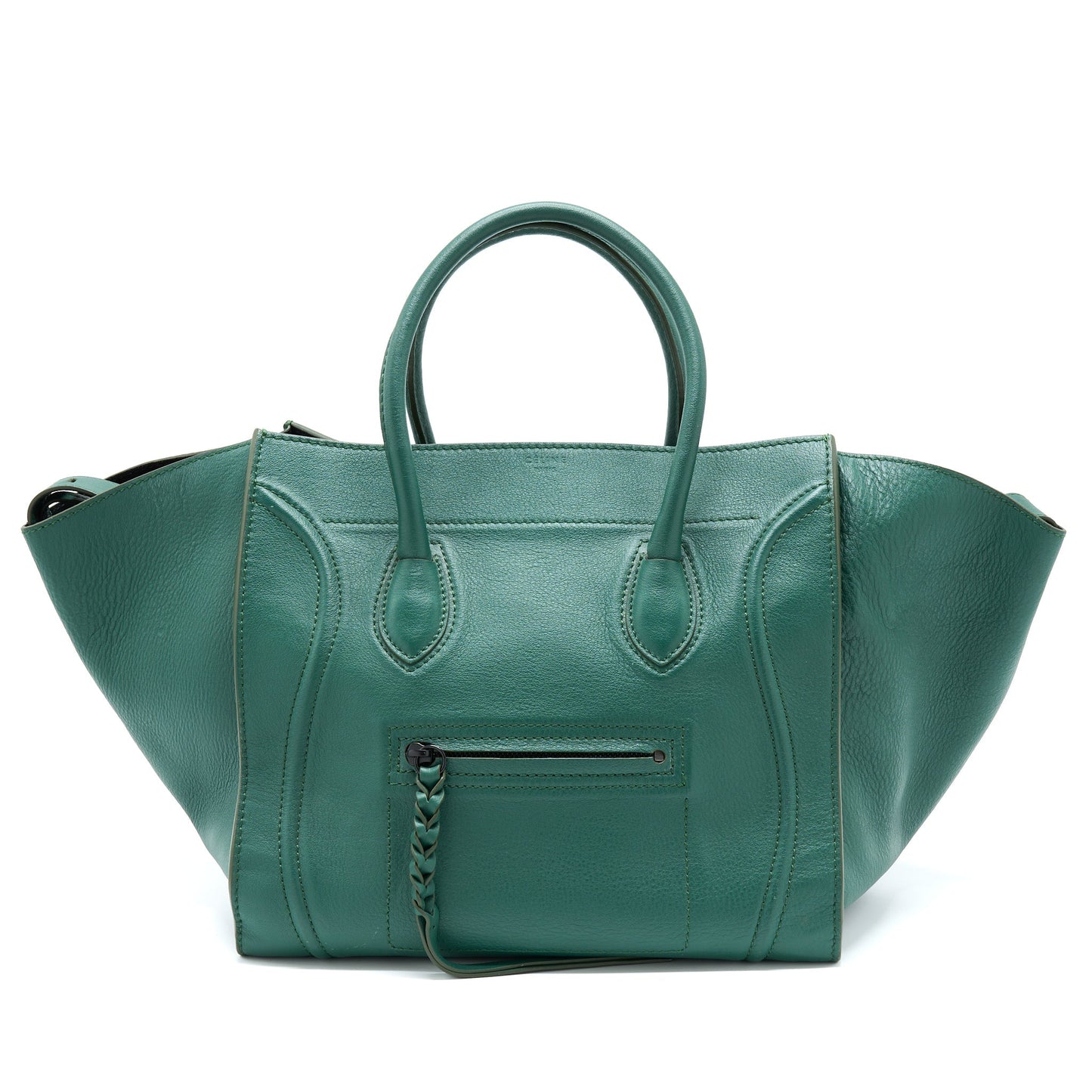 Celine Phantom Tote Purse Dark Green