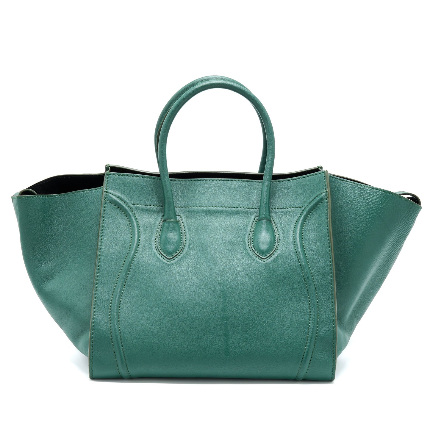 Celine Phantom Tote Purse Dark Green