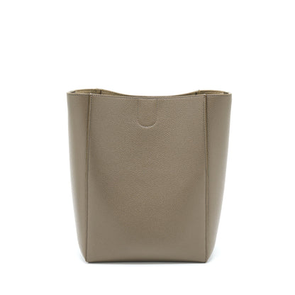 Celine Small Sangle Bucket Purse Light Grey