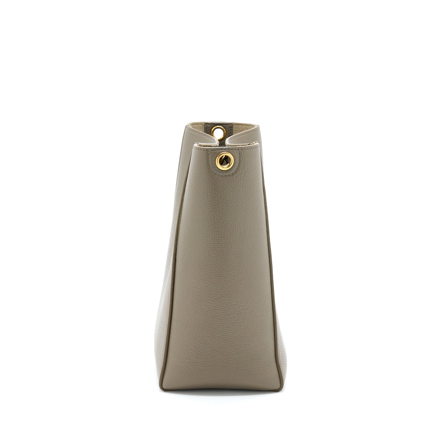 Celine Small Sangle Bucket Purse Light Grey