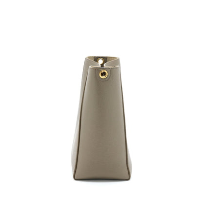 Celine Small Sangle Bucket Purse Light Grey