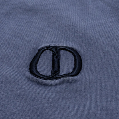 Dior Size S Embossed Sweatshirt Cotton Purple Grey